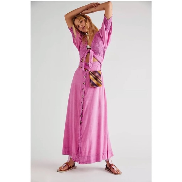 Free People String of Hearts Maxi Dress - Picture 5 of 7